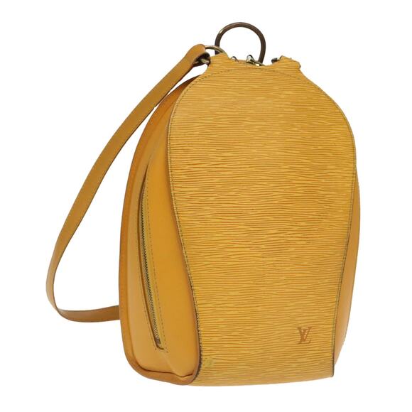 LOUIS VUITTON Epi Mabillon Backpack Yellow M52239 - Picture 1 of 16